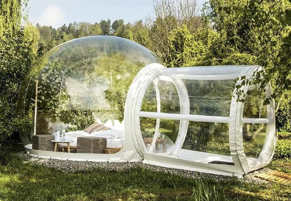 bubble tent glamping hotel